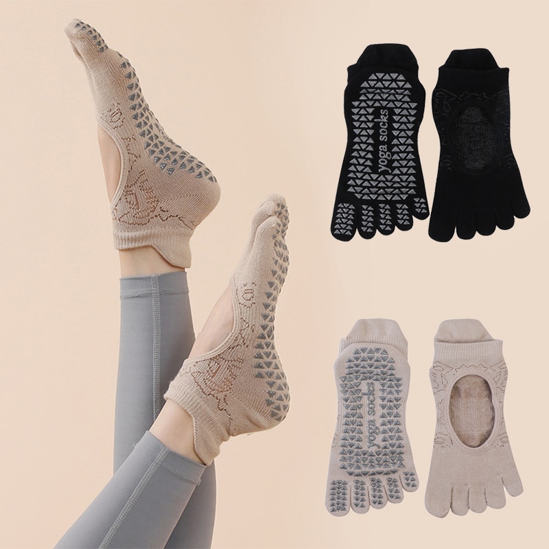 Yoga Pilates Girl - Calzini da donna Yoga Toe calzini