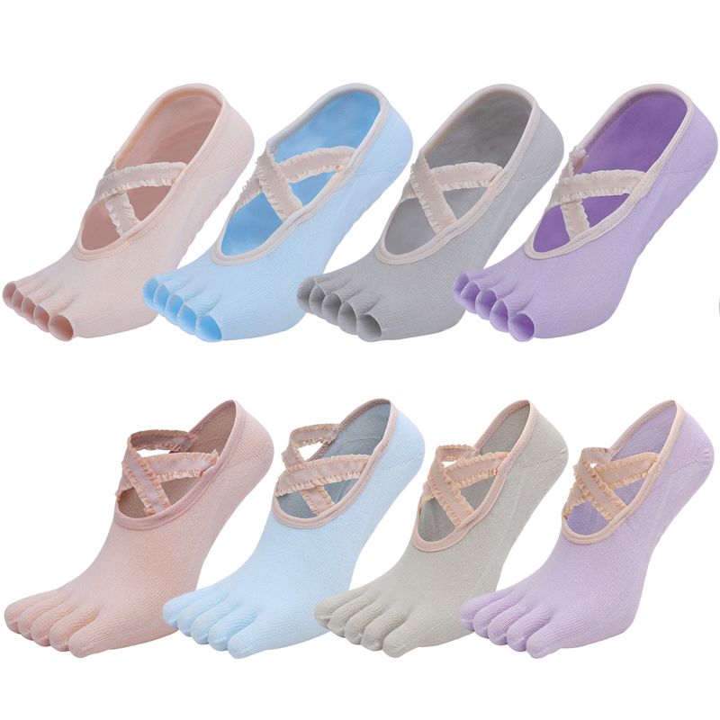 Pilates Yoga Ballet - Calzini da Yoga a cinque dita