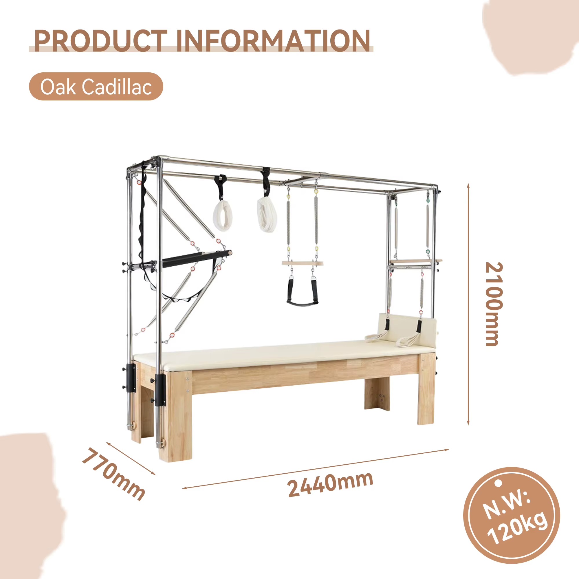 Attrezzatura Professionale per - Pilates Yoga Reformer recensione e prezzo