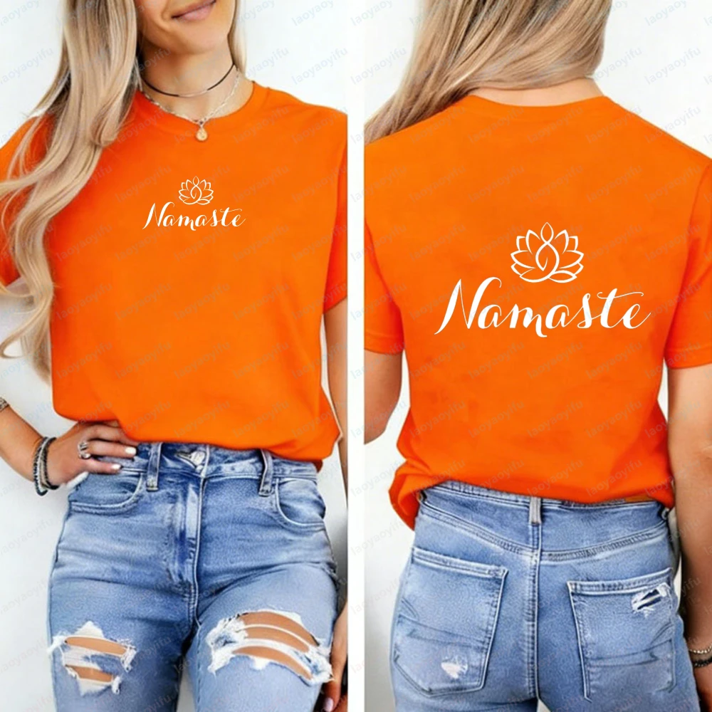 Maglietta Namaste di tendenza  - Yoga Pilates Girl recensione e prezzo