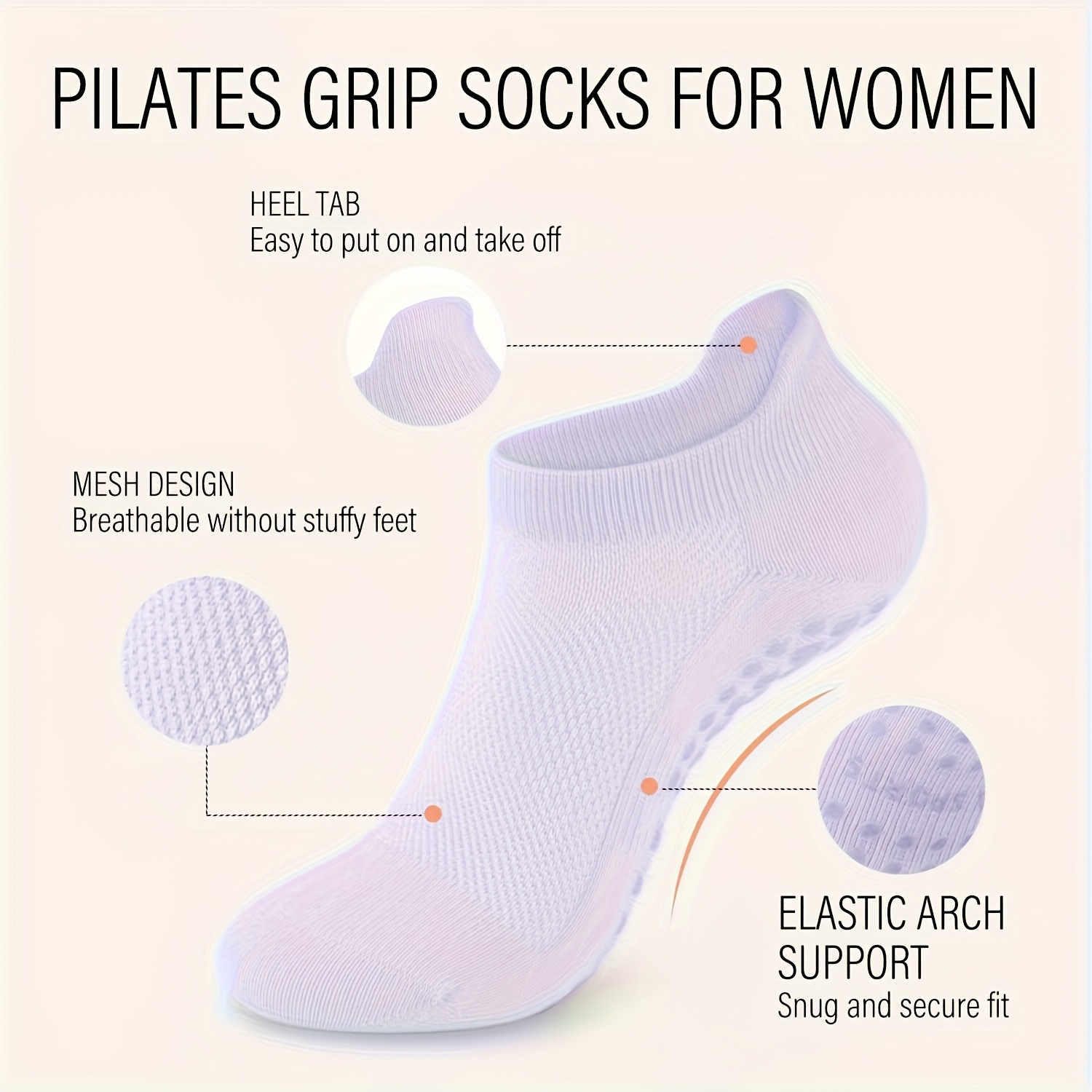 1 Paio di Calzini Antiscivolo  - Pilates Yoga Ballet recensione e prezzo